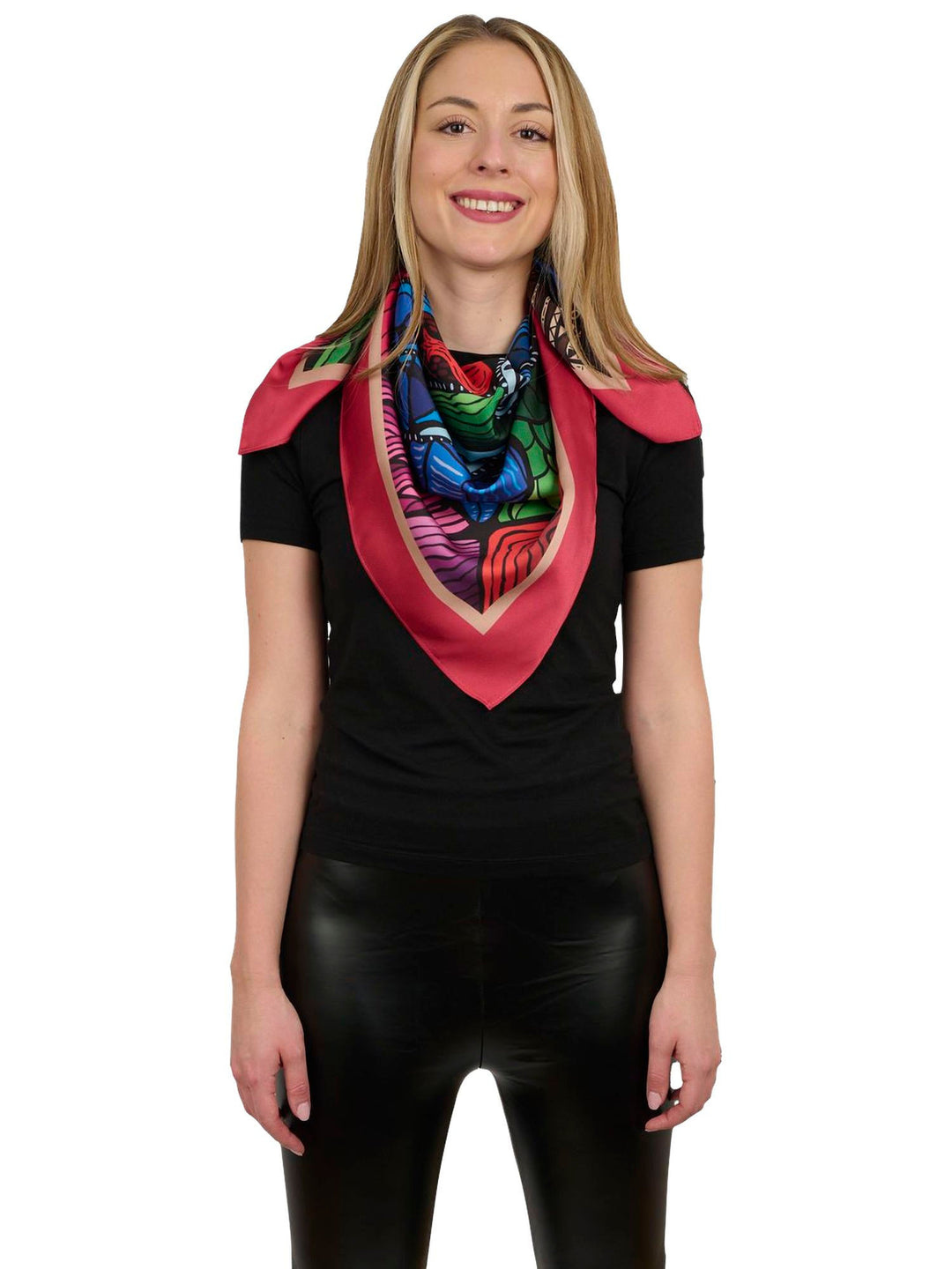 Scarf "Surreal Reality" - Handmade in Barcelona