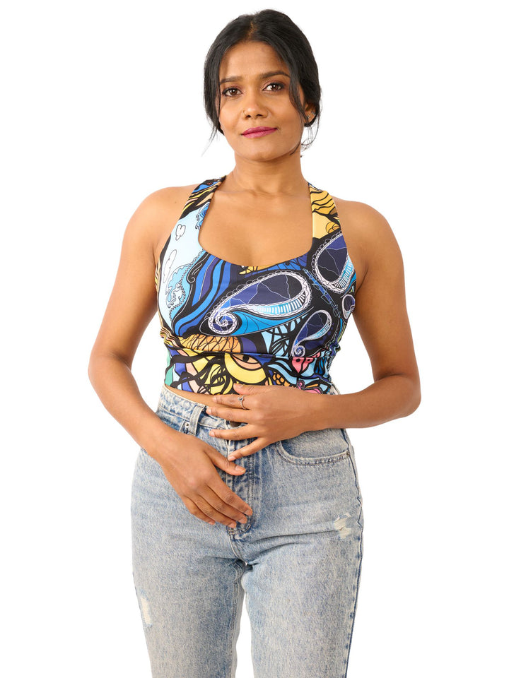 "Butterflies" - Sports bra