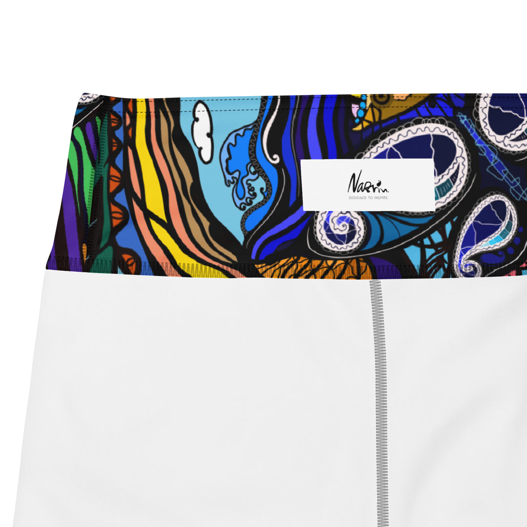 "Butterflies" - Capri Leggings