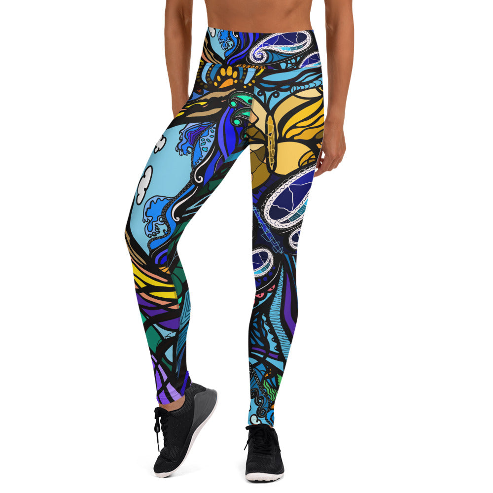 "Butterflies" - Leggings