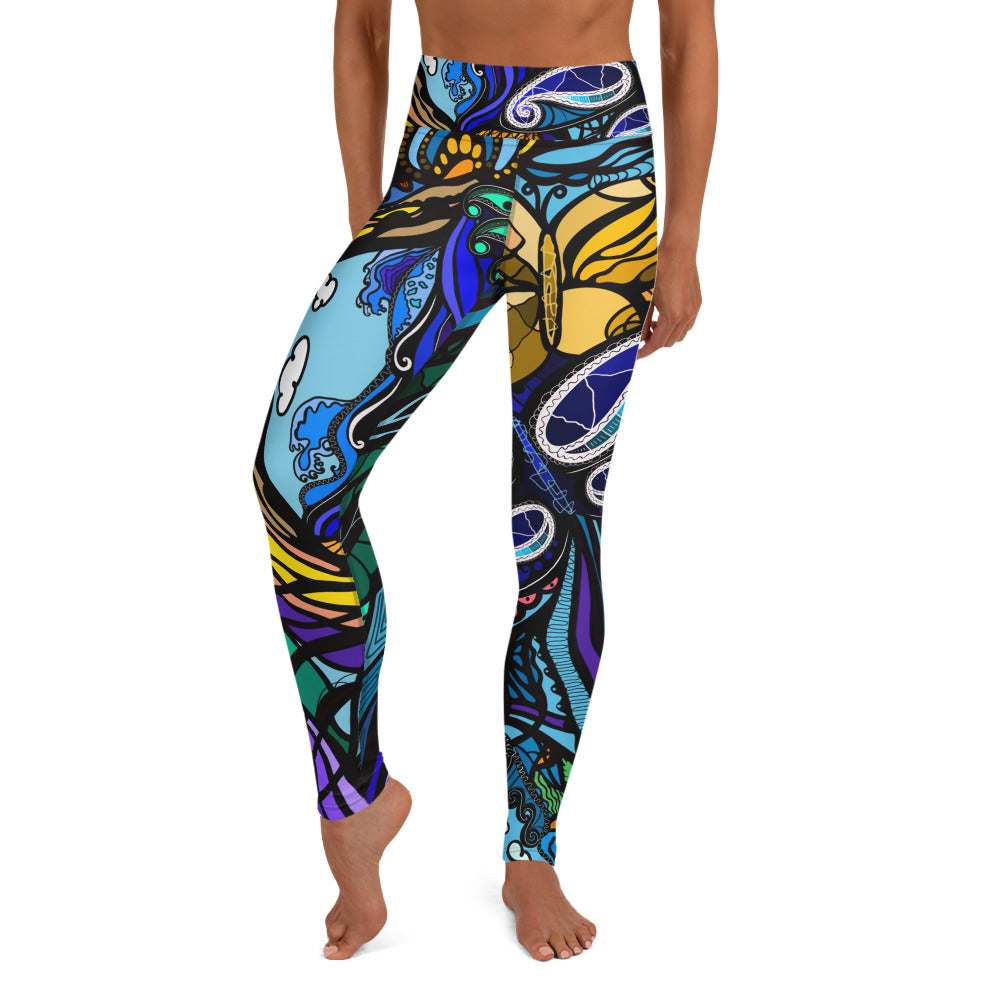 "Butterflies" - Leggings