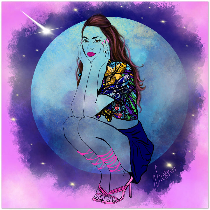 "Oye" Aluminum Art Print