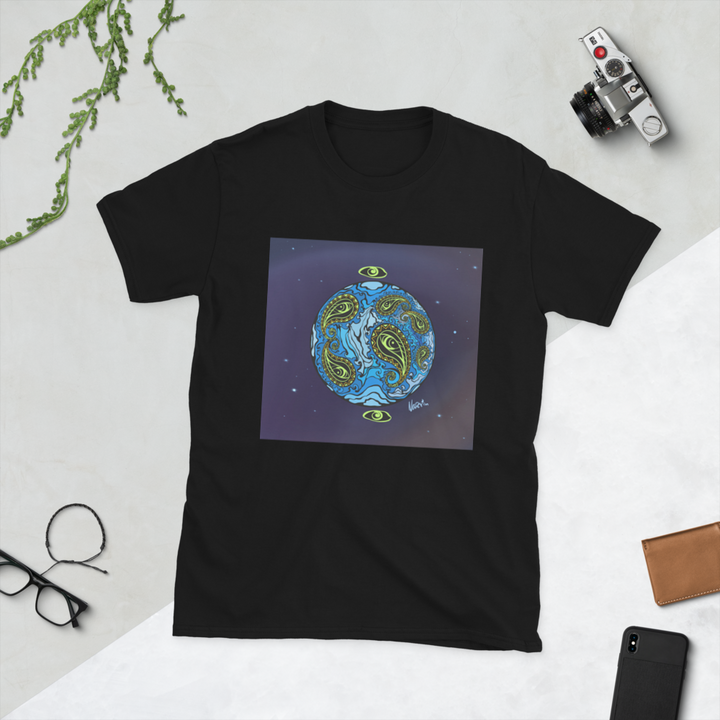 "Planet Earth and Cosmos" Unisex T-Shirt