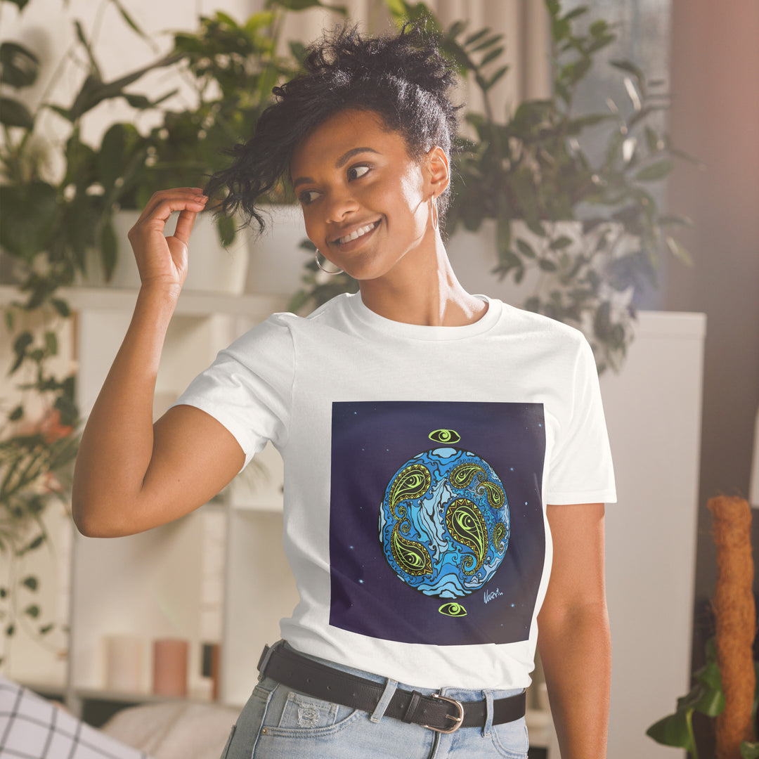 "Planet Earth and Cosmos" Unisex T-Shirt