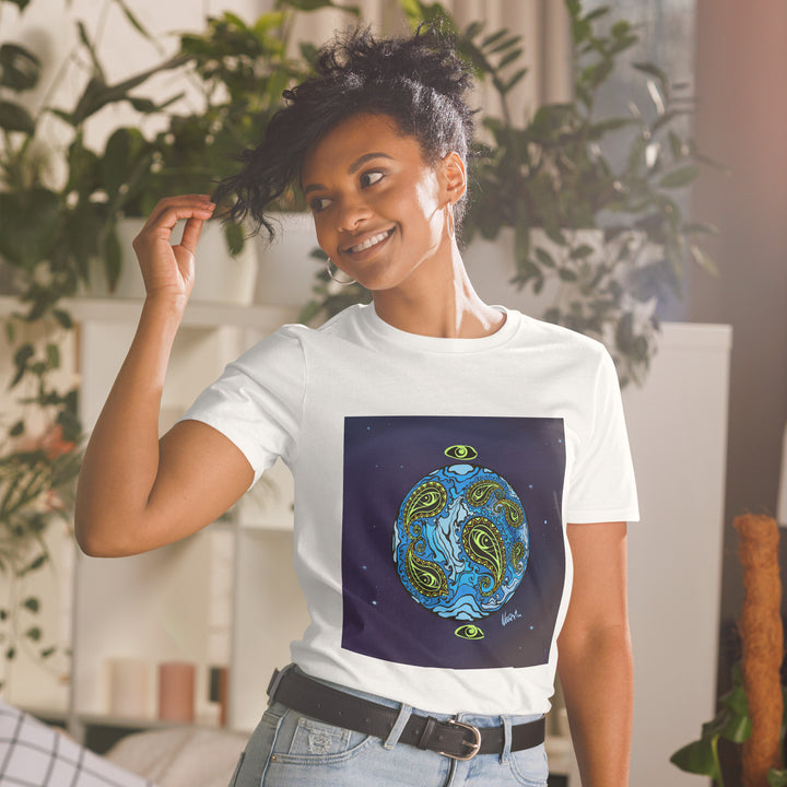 "Planet Earth and Cosmos" Unisex T-Shirt